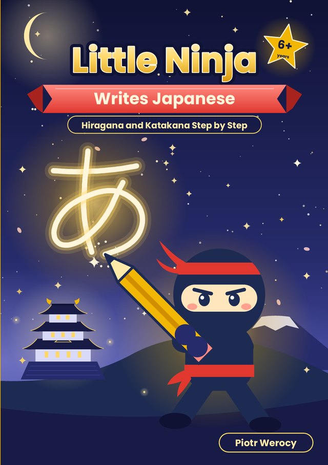 Cover of Little Ninja Writes Japanese